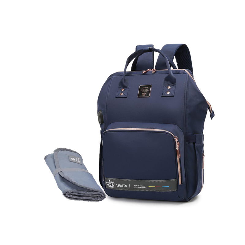 LeQueen Nappy Bag Navy main image 0