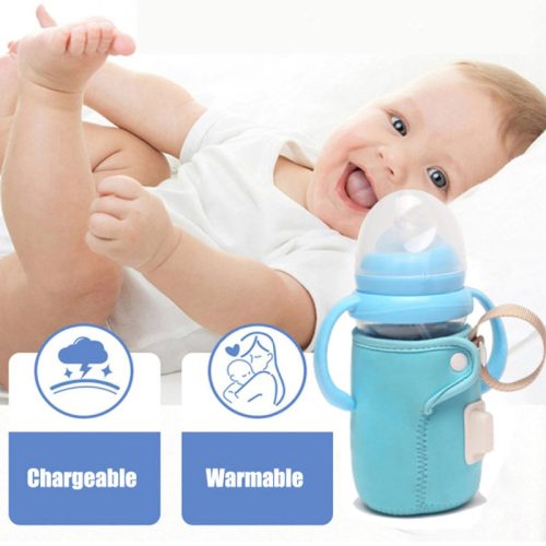 Portable USB Baby Milk Bottle Warmer Orange Babyswiki